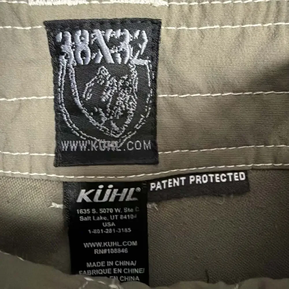 Kuhl Men's 38x32 Brown Renegade Convertible Stealth Zip Off Pants Outdoors Gear